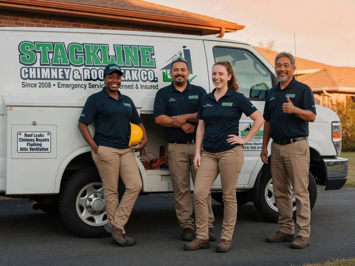 Chimney flashing repair company in Auburn, NE